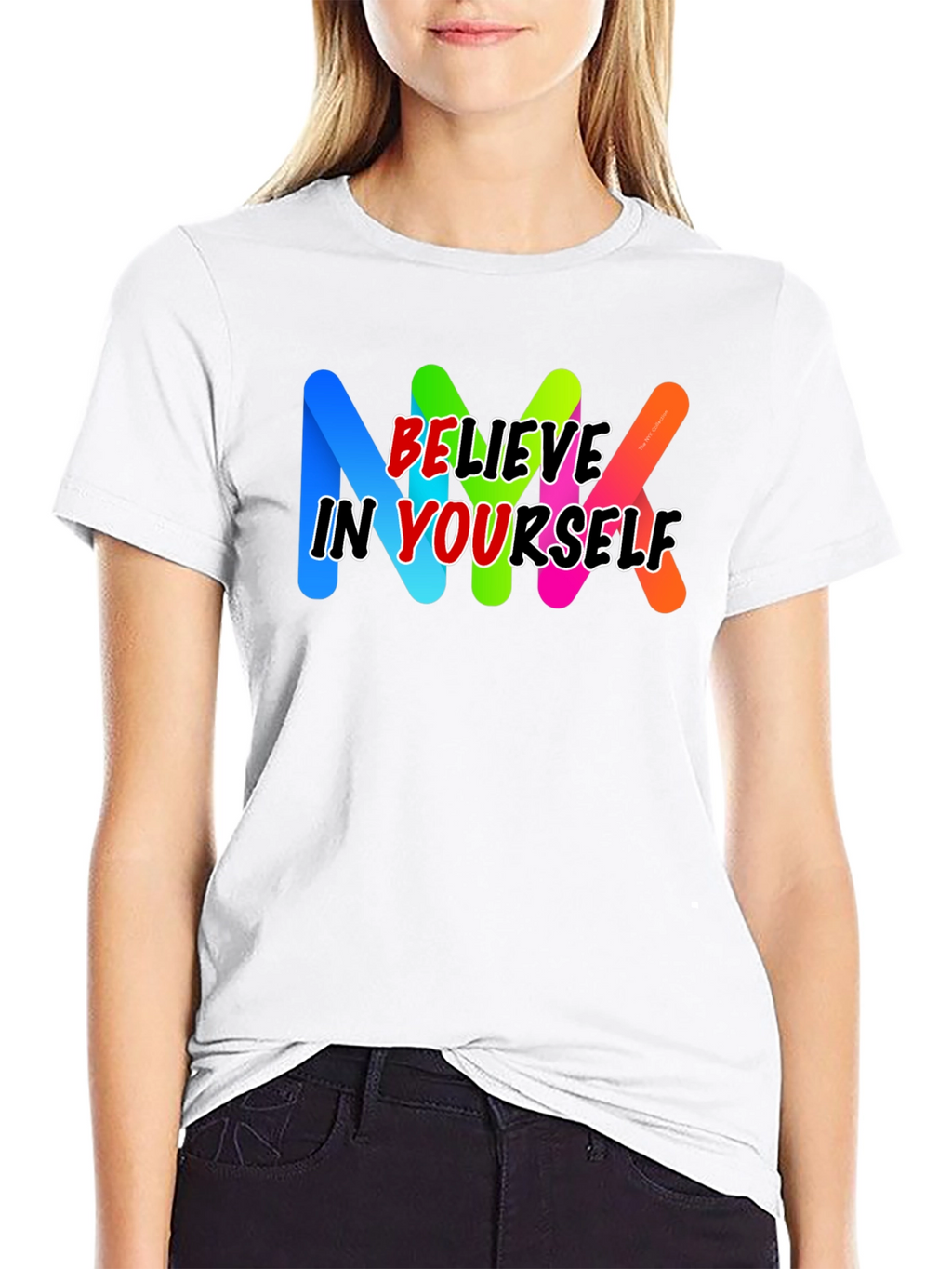 Believe In Yourself Black T-Shirt