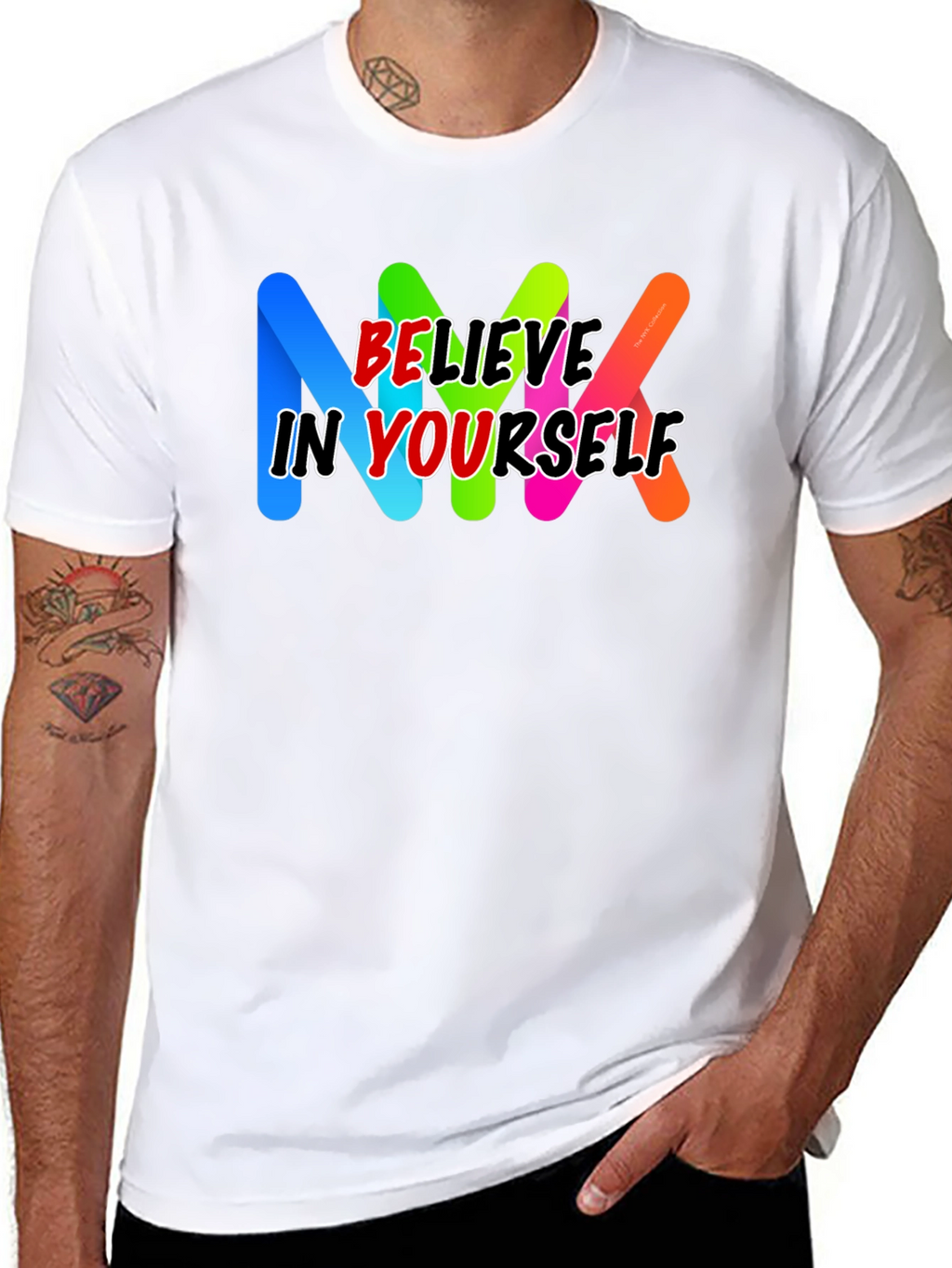 Believe In Yourself Black T-Shirt