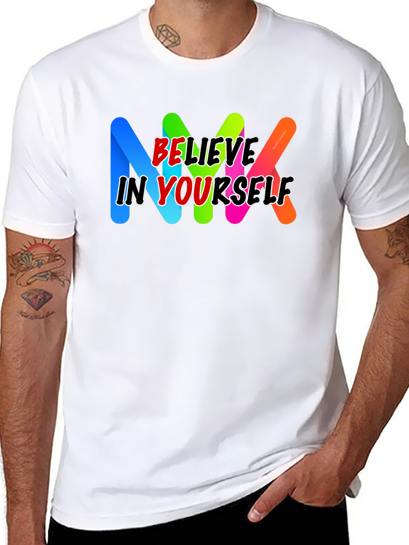 Believe In Yourself Black T-Shirt