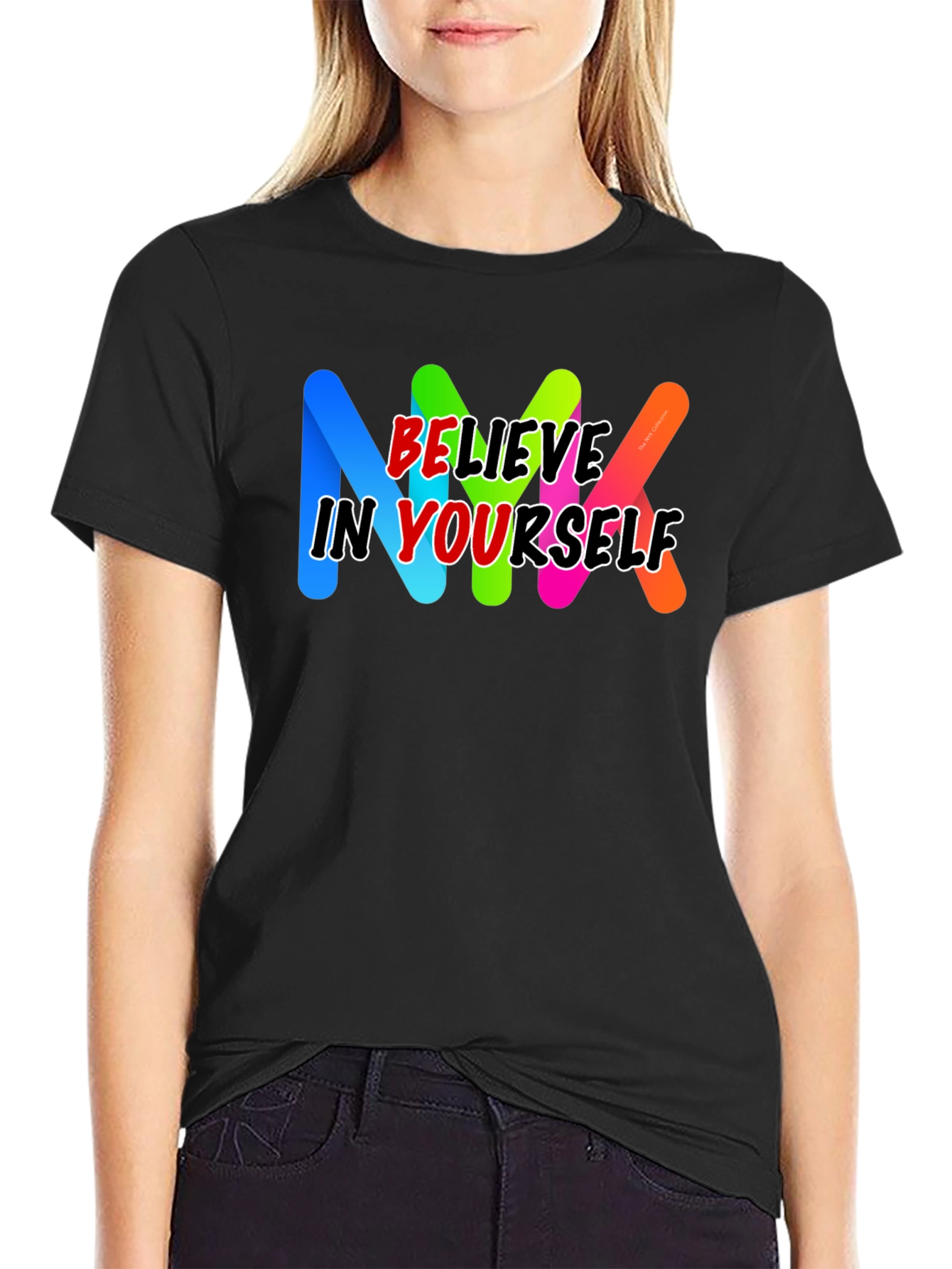 Believe In Yourself Black T-Shirt