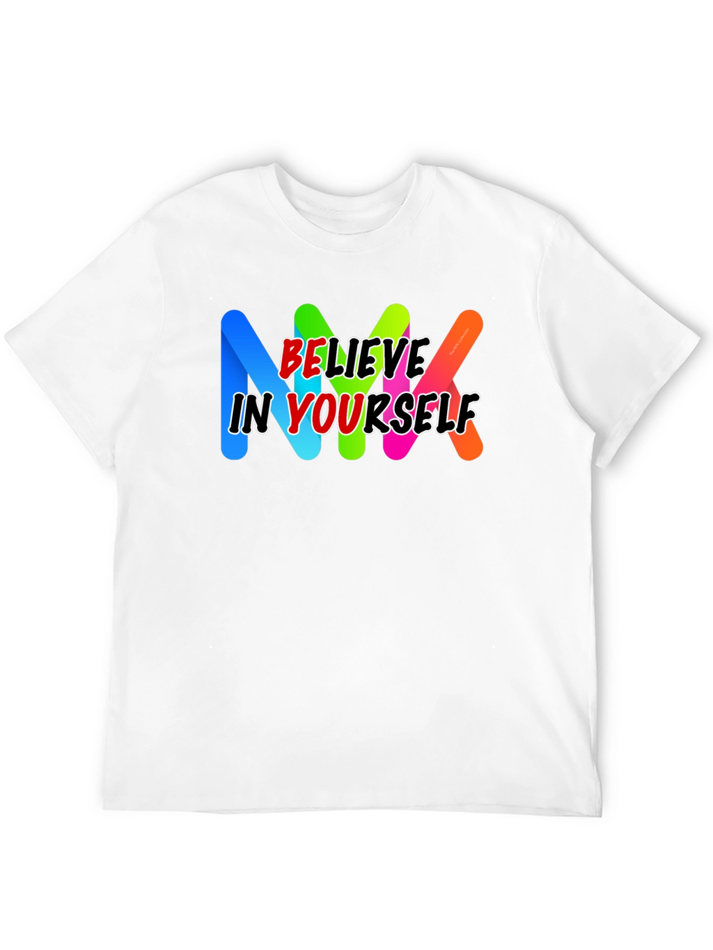 Believe In Yourself Black T-Shirt