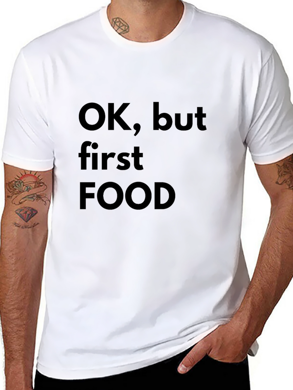 Ok But First Food T-Shirt