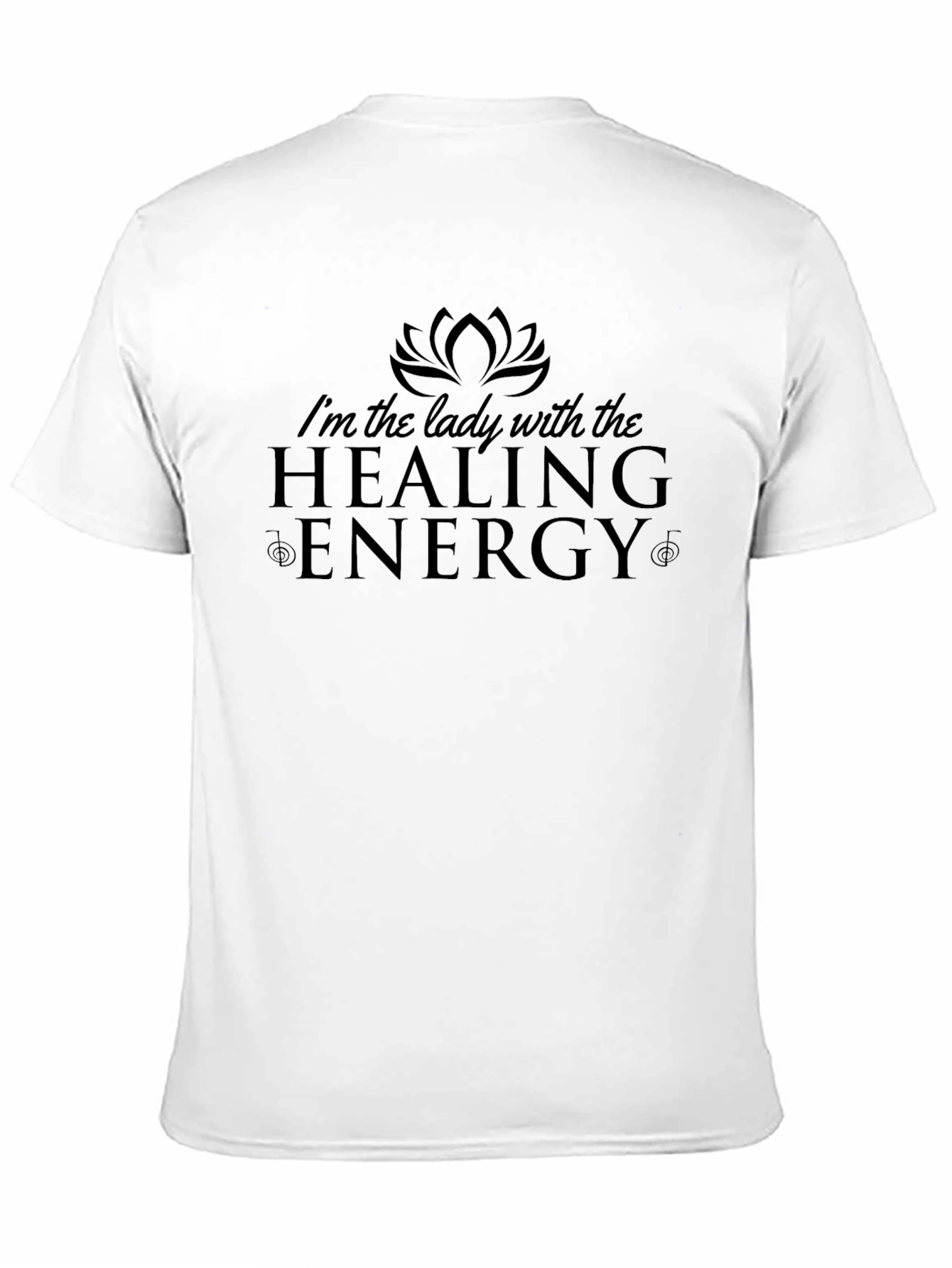 Healing Energy Black T-Shirt