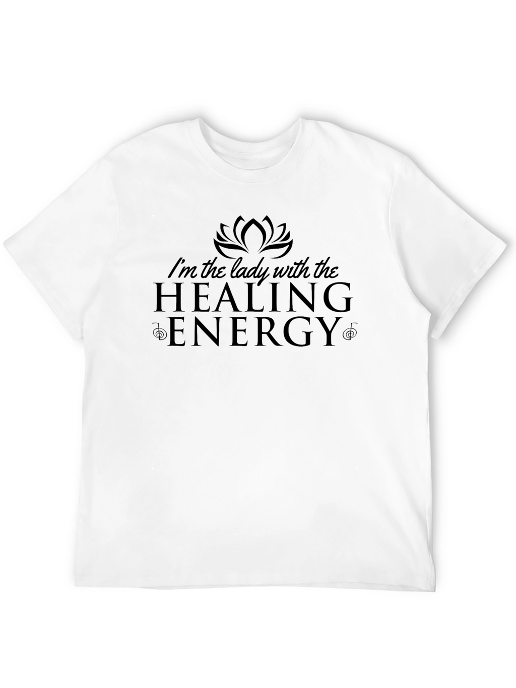Healing Energy Black T-Shirt