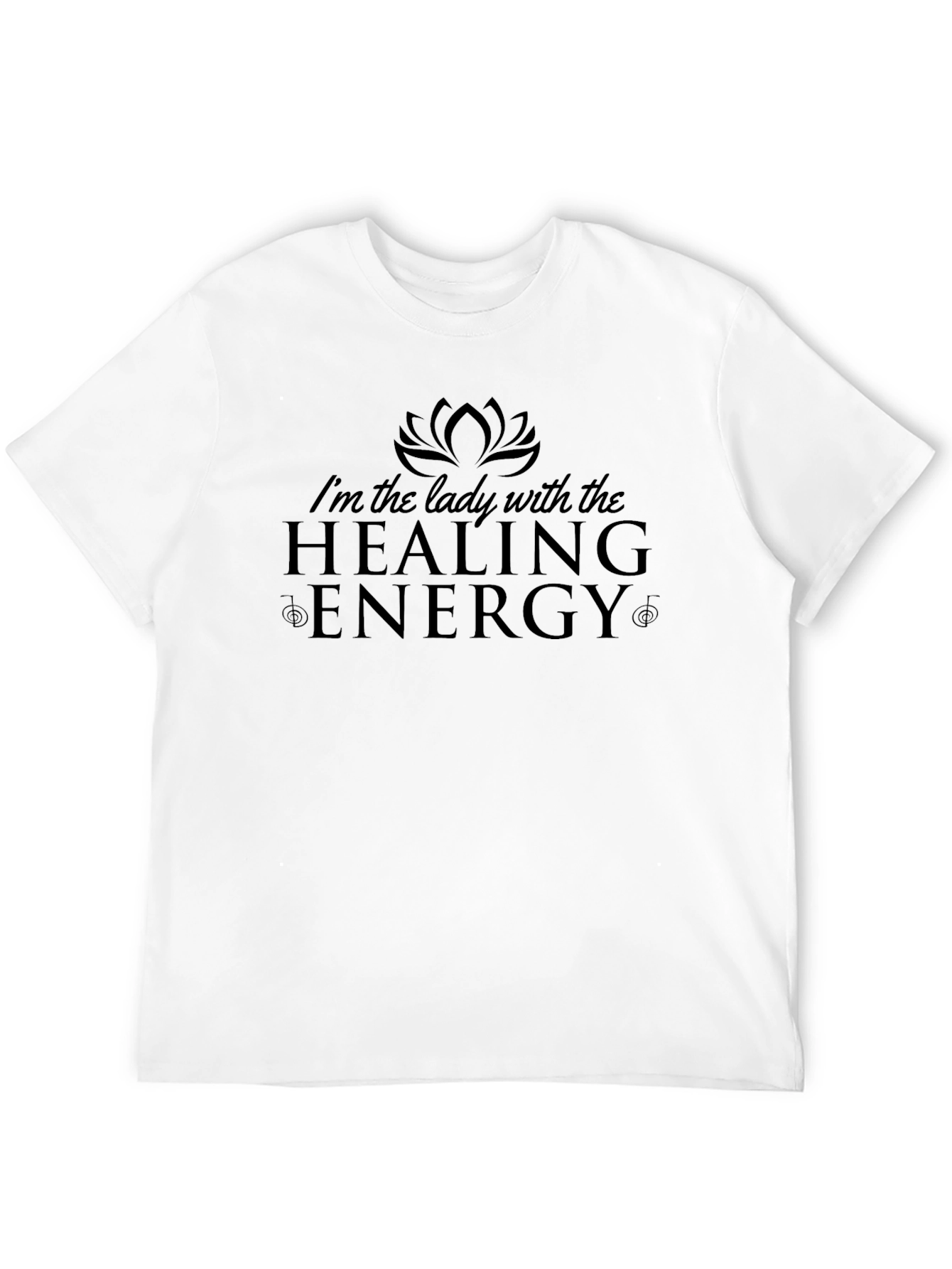 Healing Energy Black T-Shirt