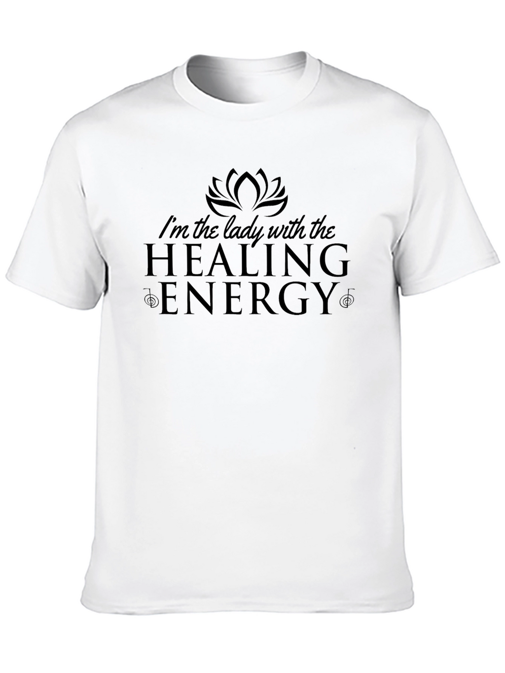 Healing Energy Black T-Shirt