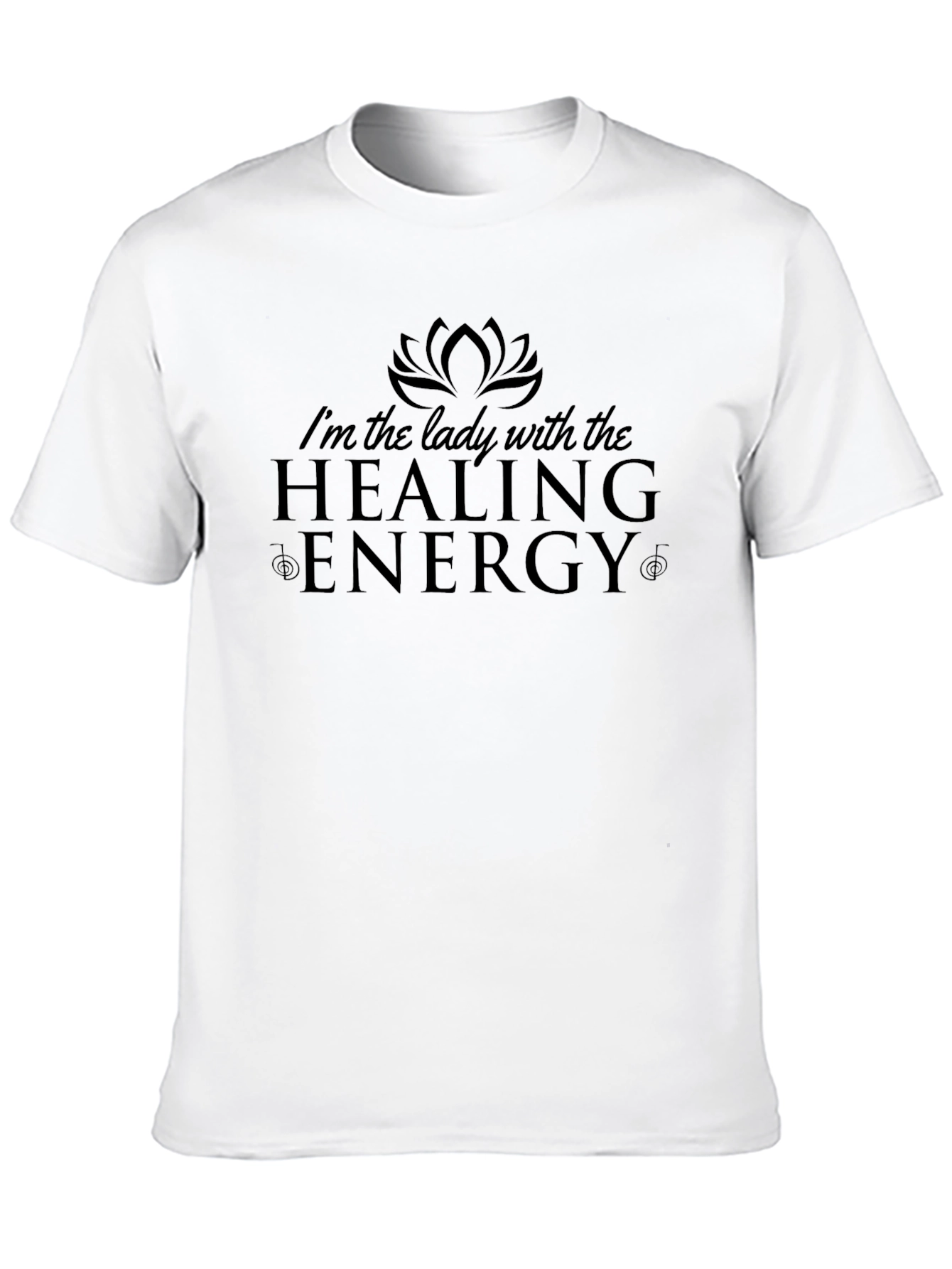 Healing Energy Black T-Shirt