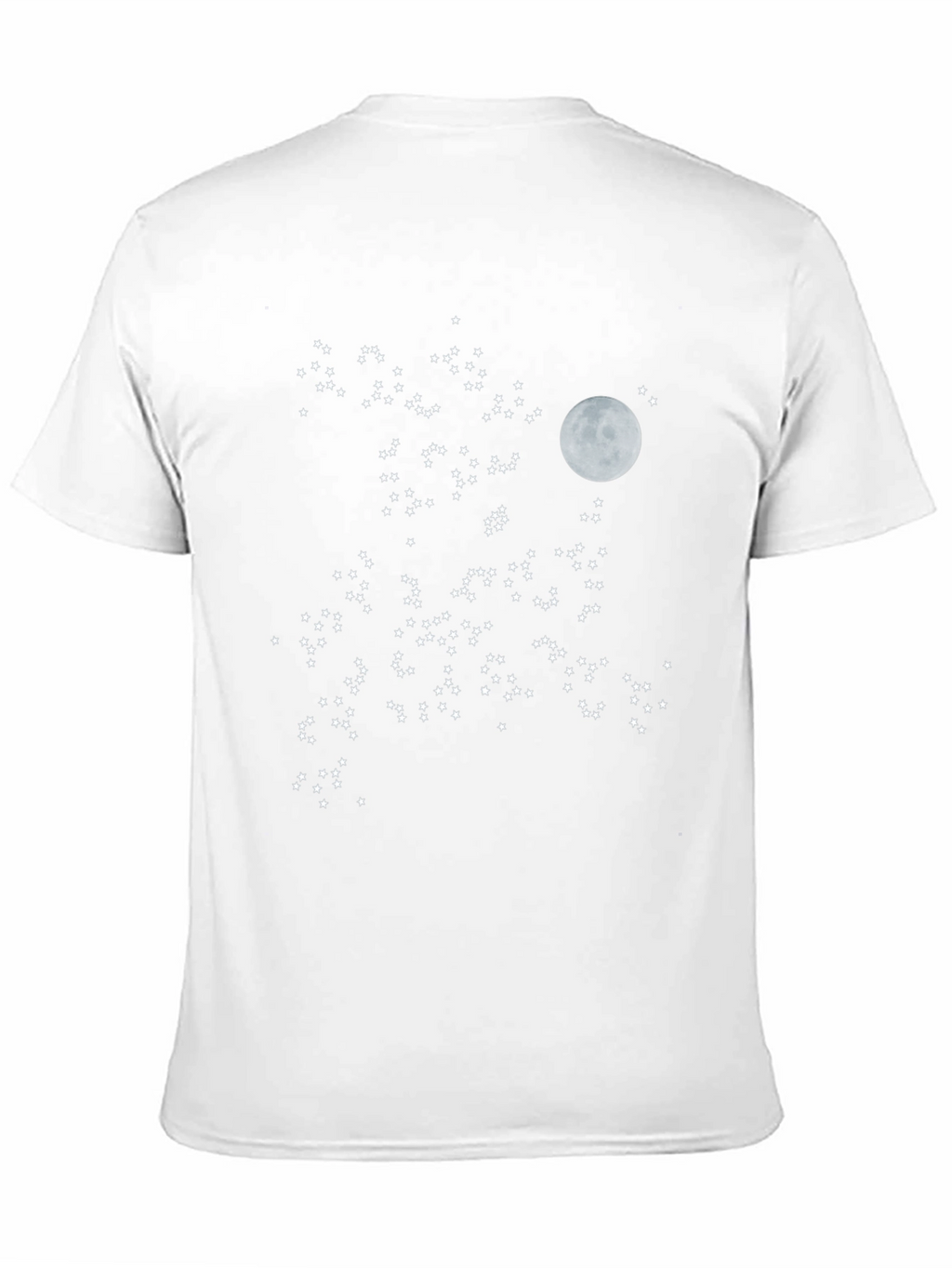 Starry Night T-Shirt - Moon & Stars Design