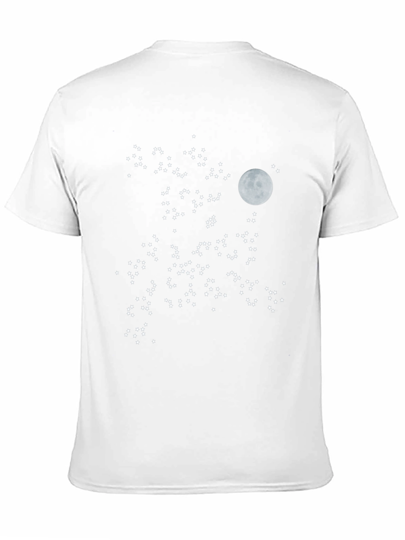 Starry Night T-Shirt - Moon & Stars Design