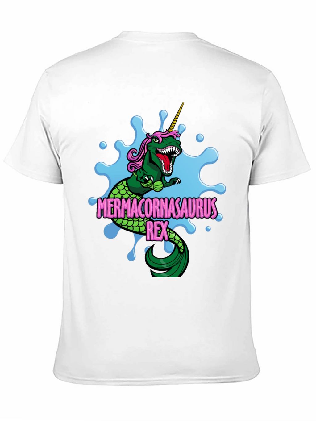Mermacornasaurus Rex T-Shirt Funny Dinosaur Tee