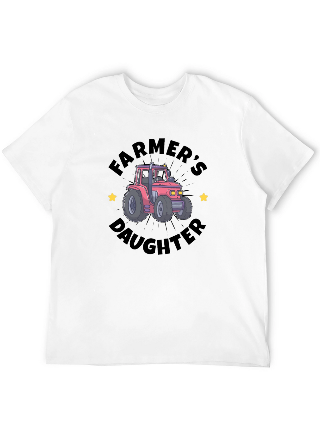 Farmers Daughter Tractor Graphic Tee