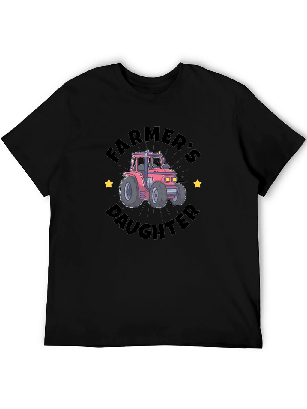 Farmers Daughter Tractor Graphic Tee