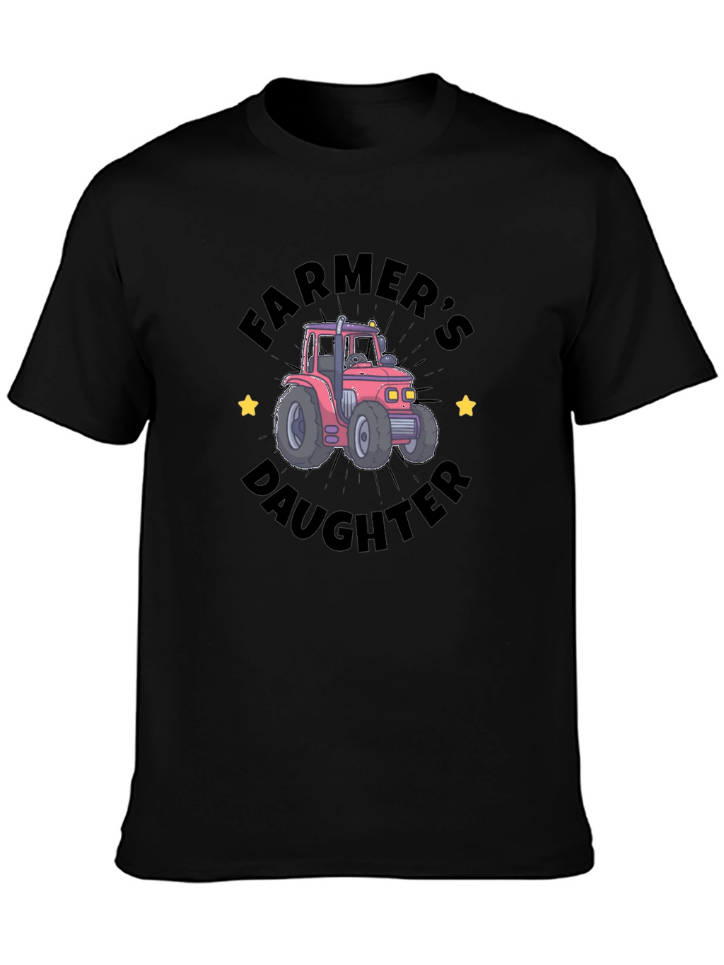 Farmers Daughter Tractor Graphic Tee
