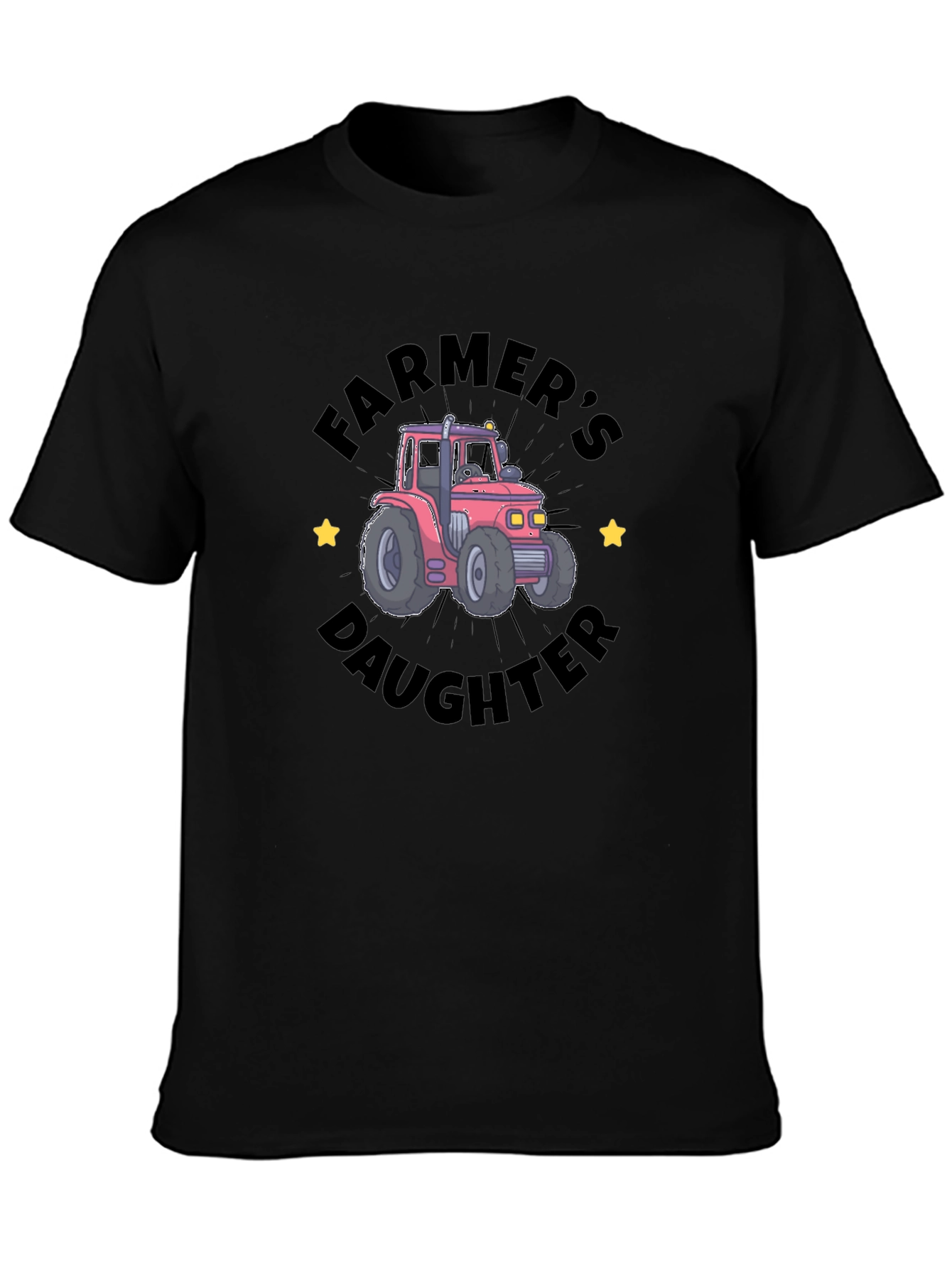 Farmers Daughter Tractor Graphic Tee