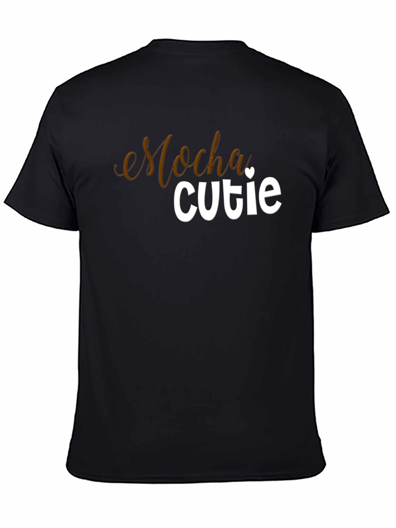 Mocha Cutie Graphic T-Shirt - Stylish Casual Wear