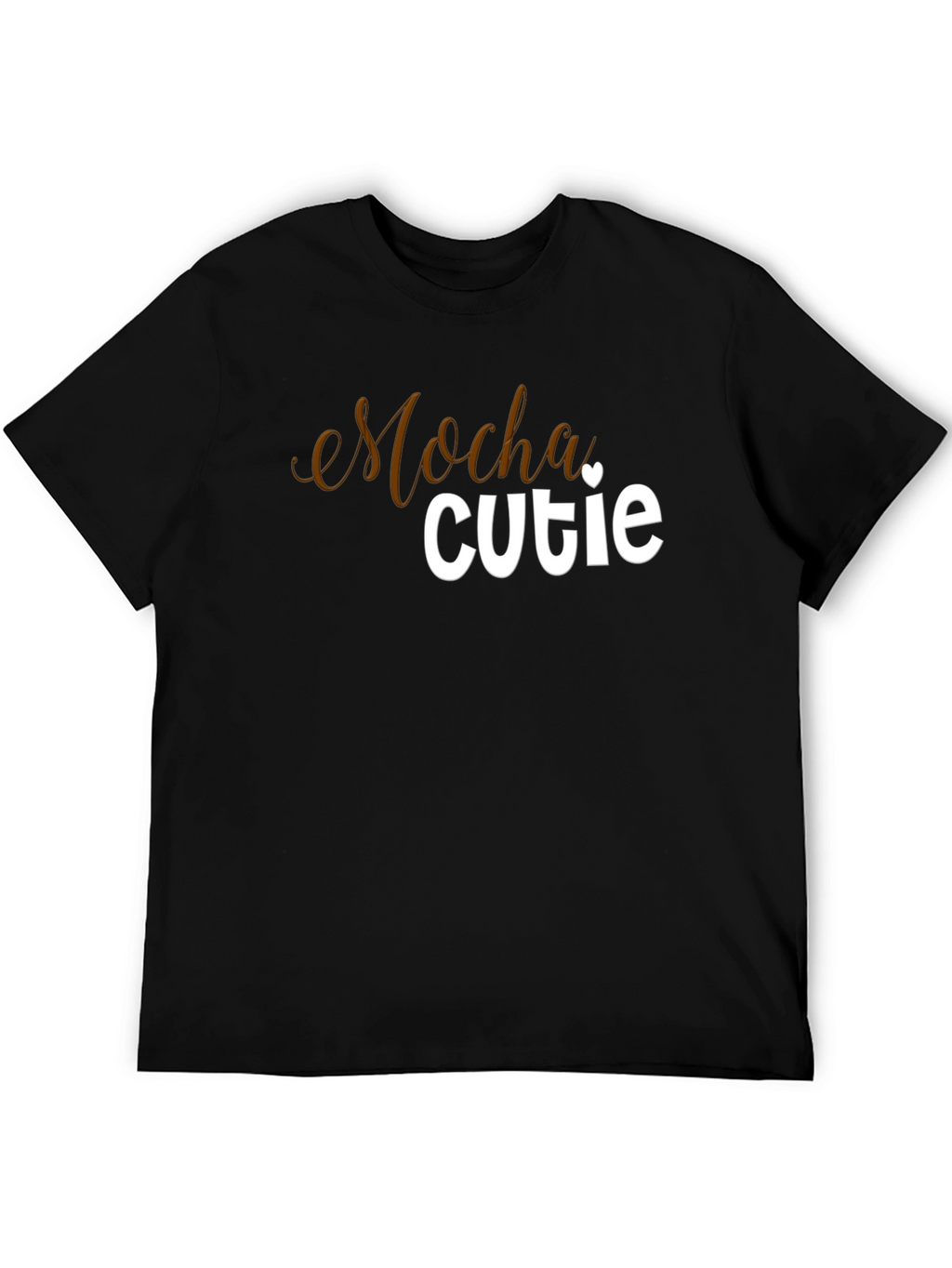 Mocha Cutie Graphic T-Shirt - Stylish Casual Wear