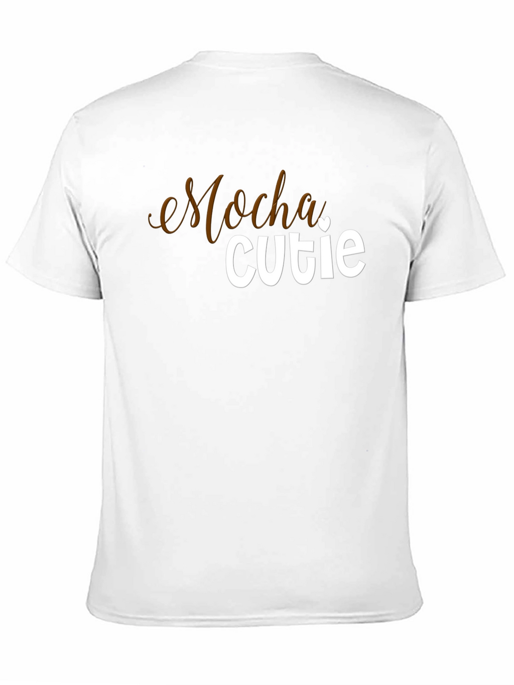 Mocha Cutie Graphic T-Shirt - Stylish Casual Wear