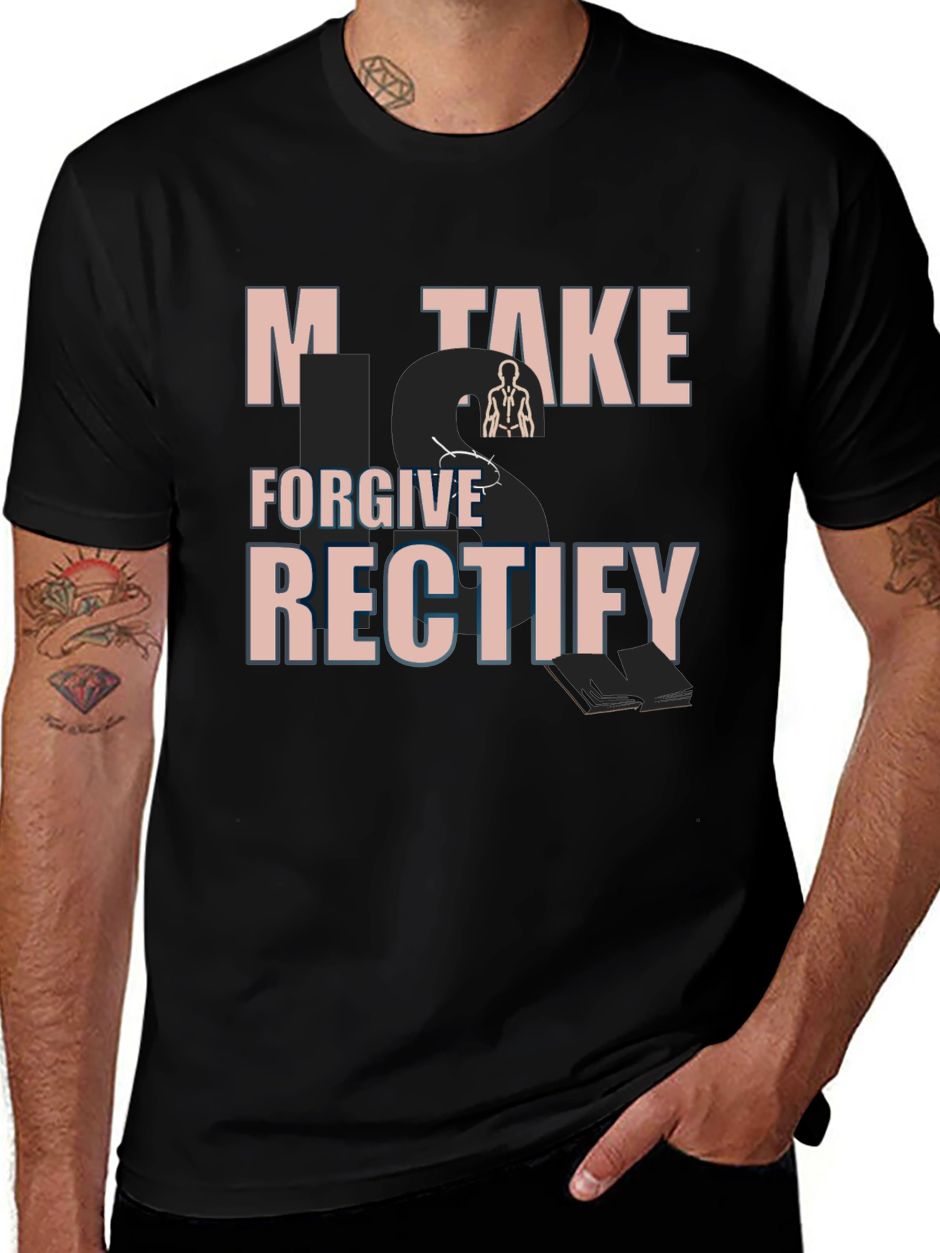 Mistake Forgive Rectify Graphic Tee