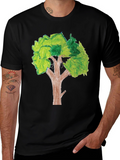 Unique Tree Graphic Tee - Nature Lovers Shirt