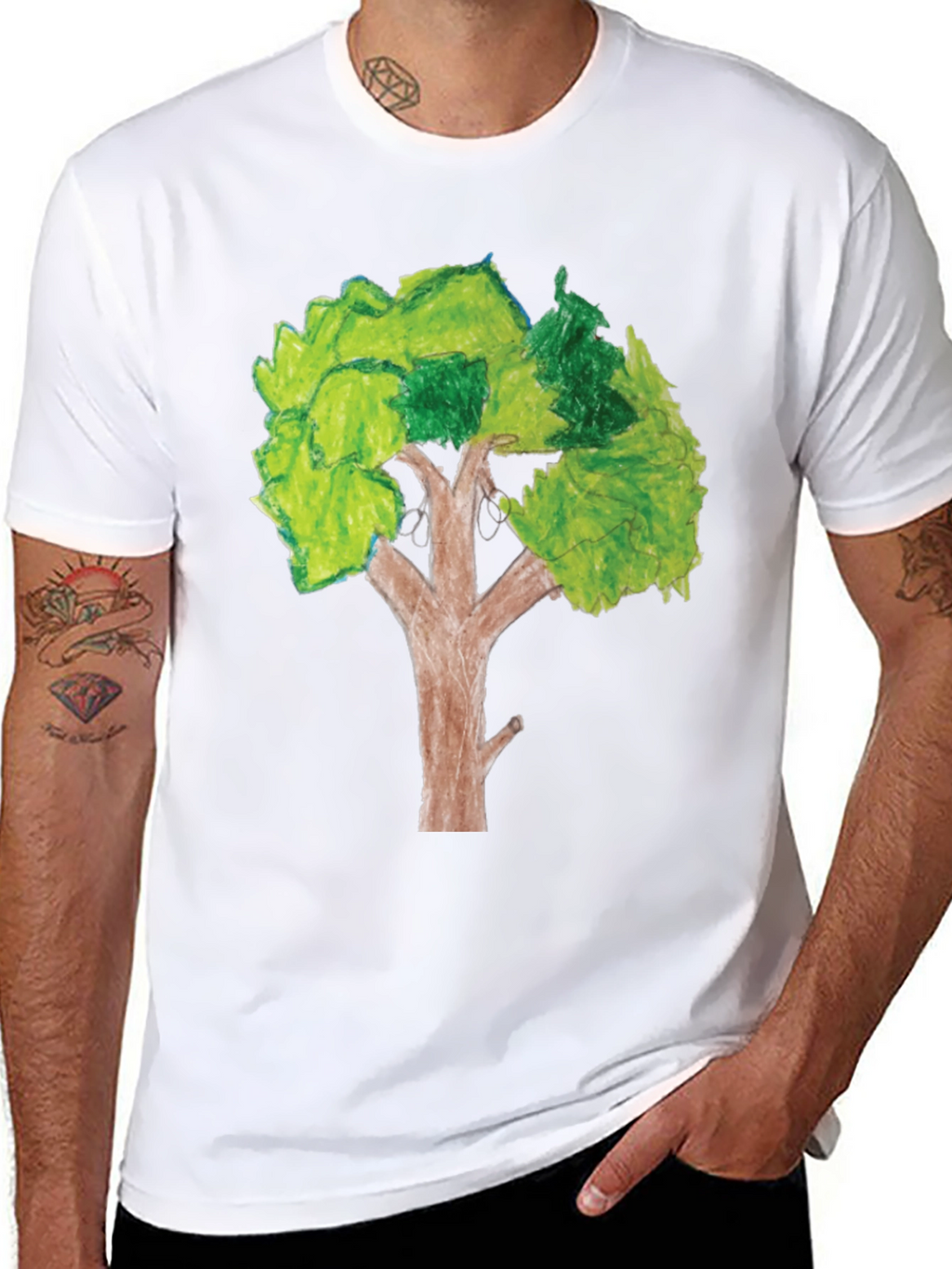 Unique Tree Graphic Tee - Nature Lovers Shirt
