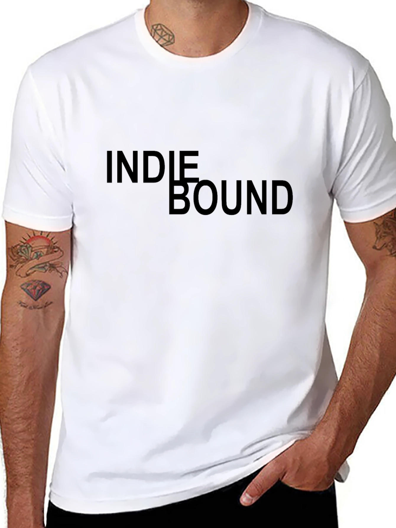 Indie Bound Graphic Tee - Classic Black