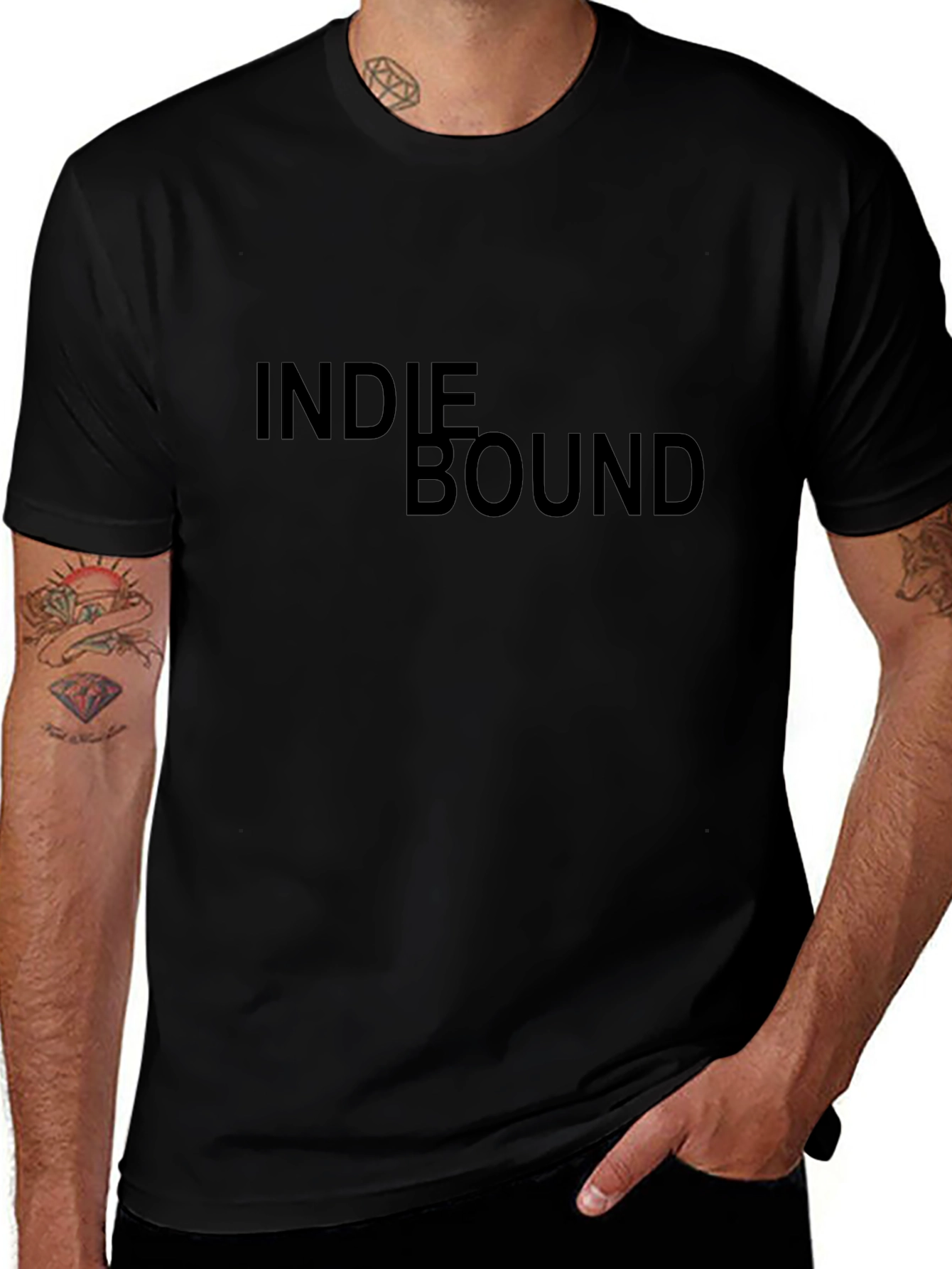 Indie Bound Graphic Tee - Classic Black