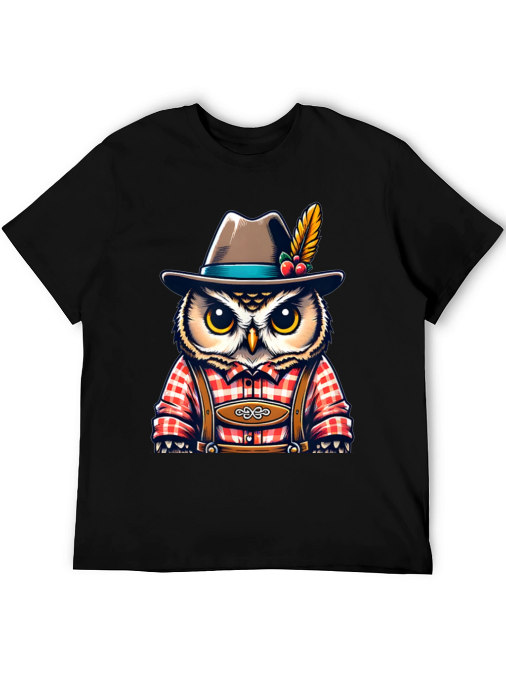 Owl Oktoberfest T-Shirt - Bavarian Style