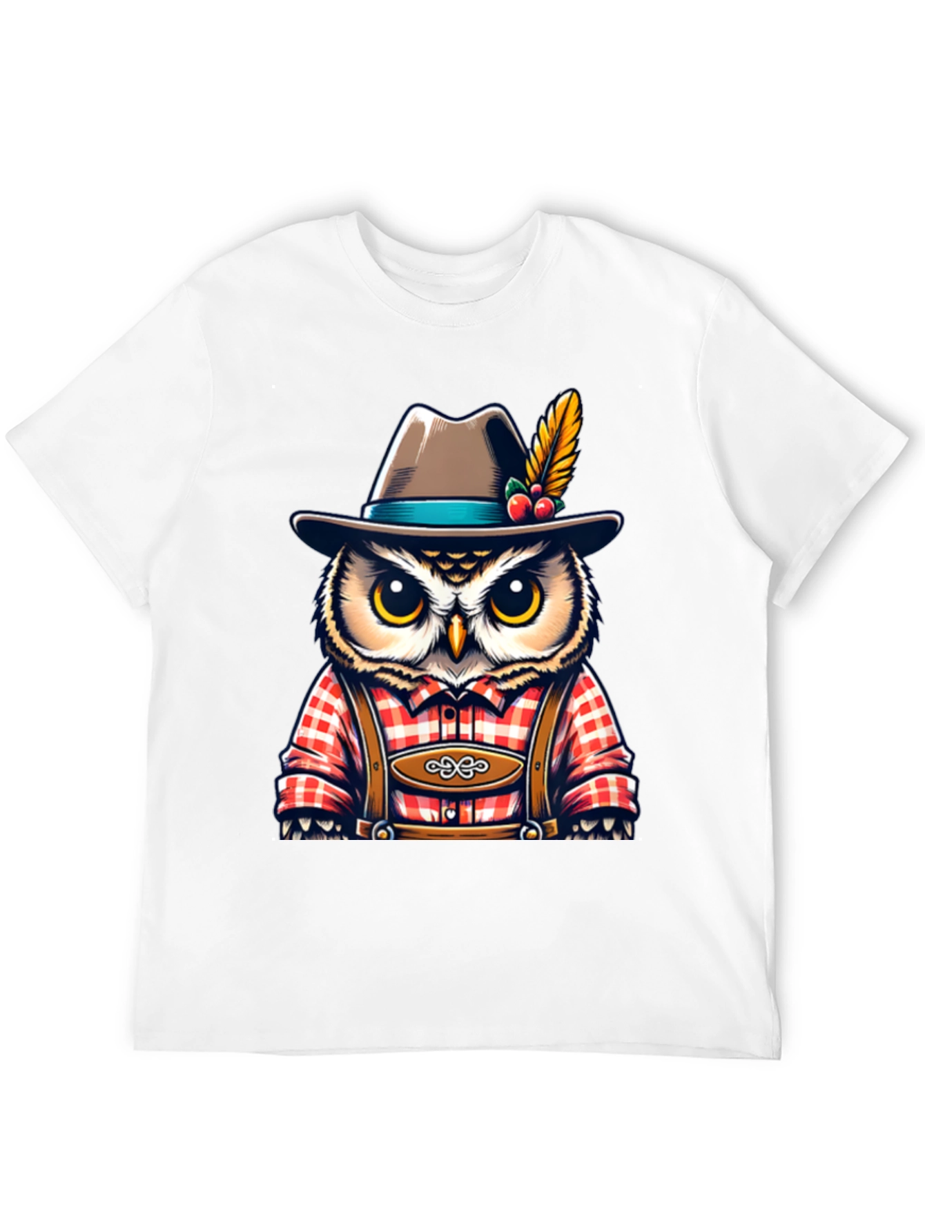 Owl Oktoberfest T-Shirt - Bavarian Style