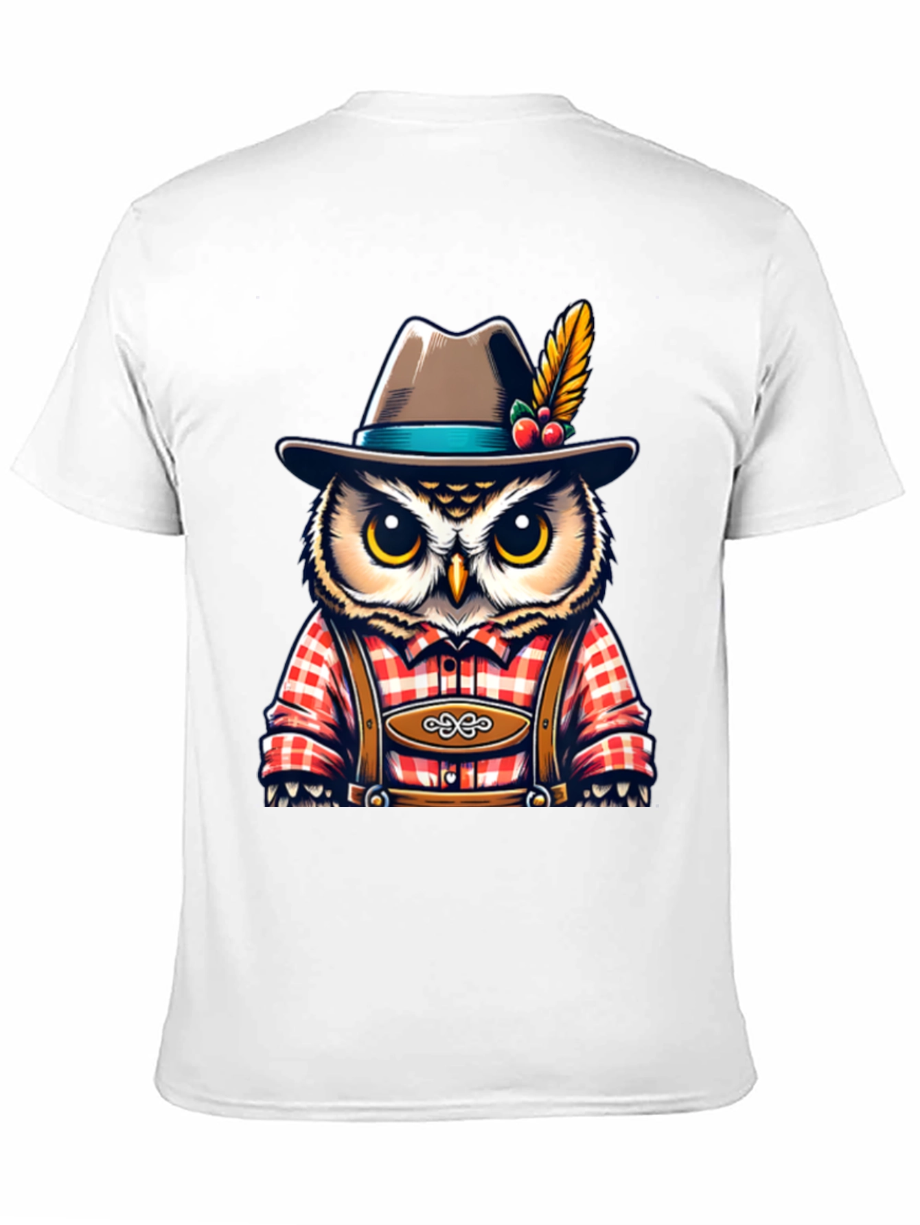 Owl Oktoberfest T-Shirt - Bavarian Style