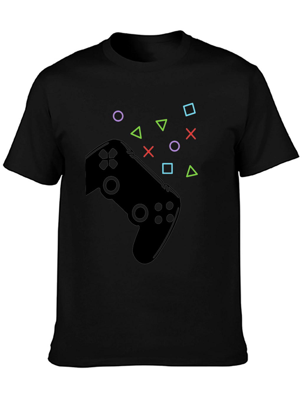 Gaming Controller T-Shirt - Black