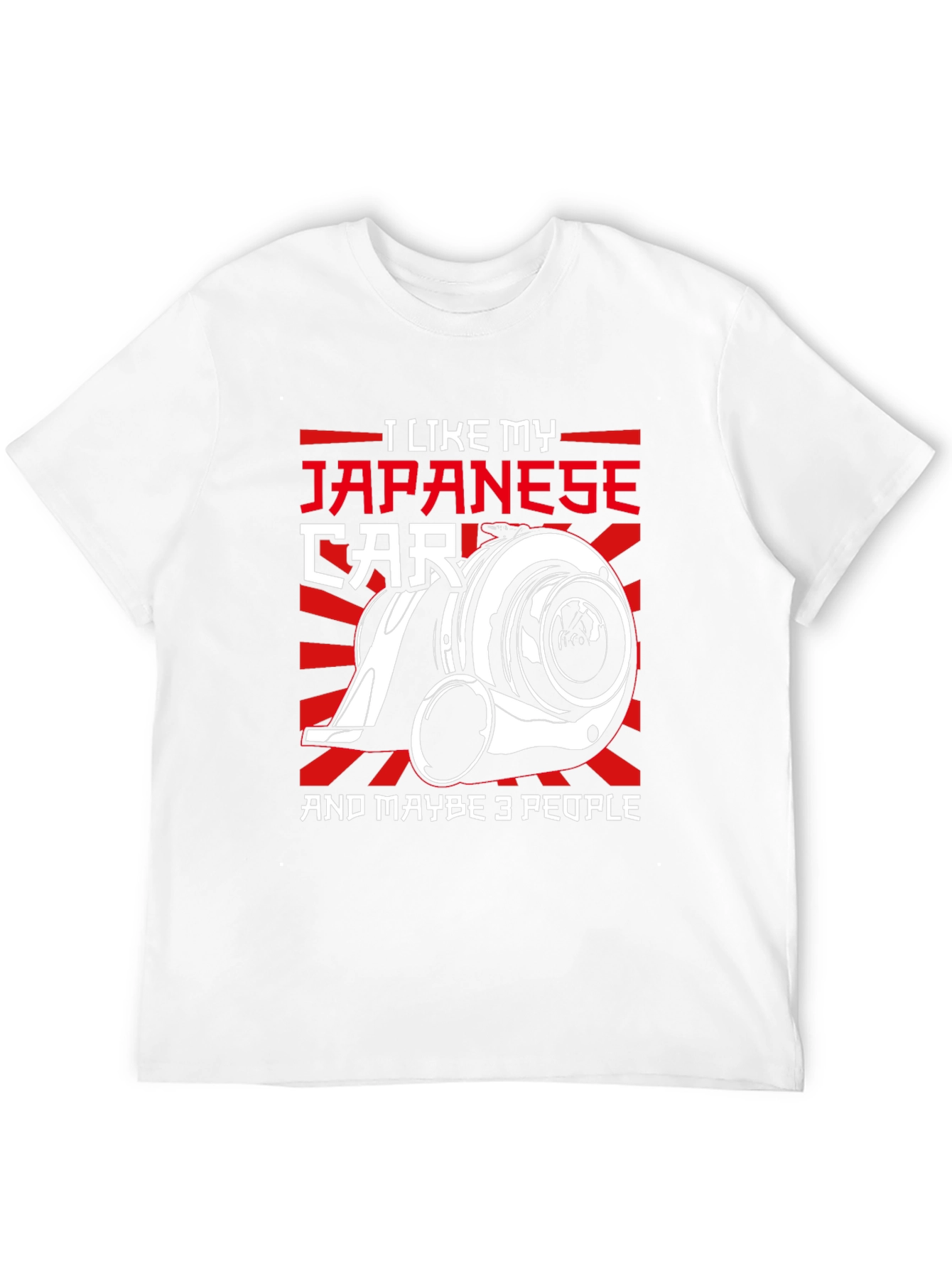 Japanese Car & Maybe 3 People Black T-Shirt