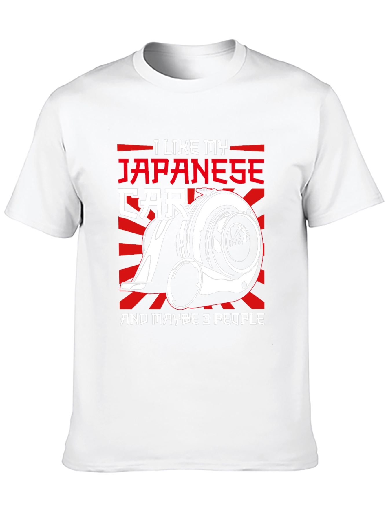 Japanese Car & Maybe 3 People Black T-Shirt