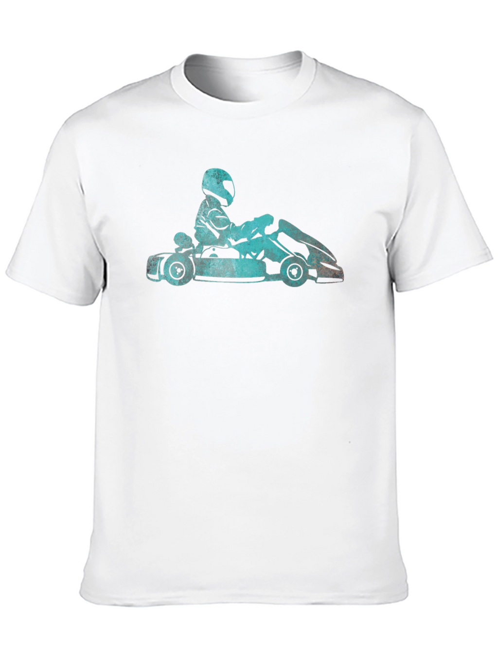 Go Karting T-Shirt - Black Cotton Tee