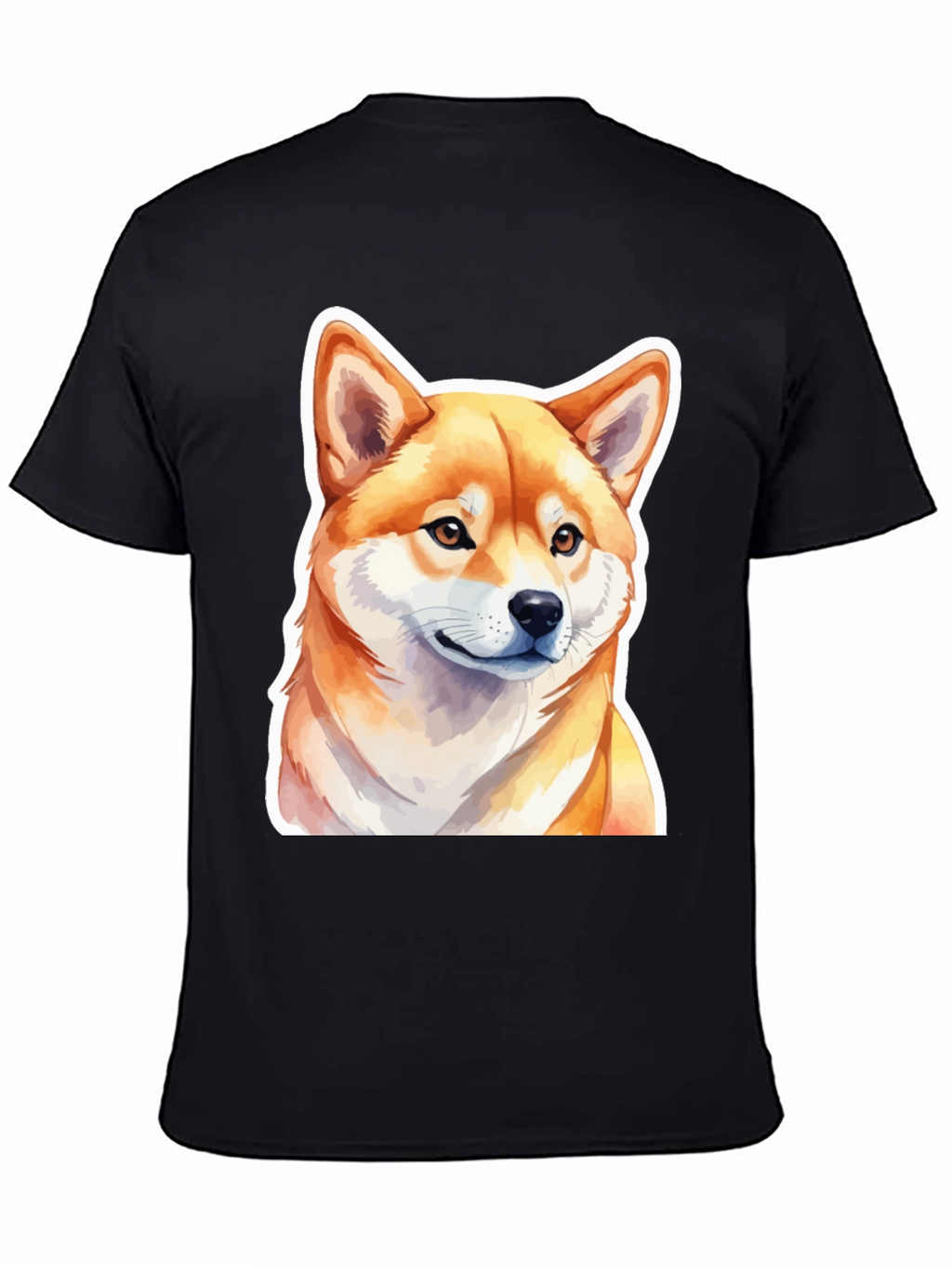 Shiba Inu Dog Graphic Tee - Soft Cotton Blend