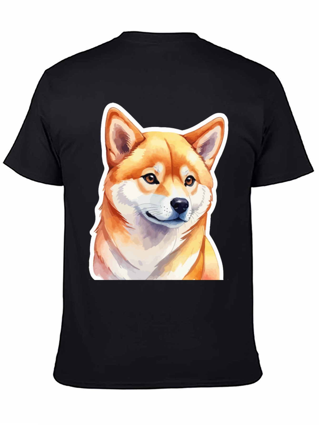 Shiba Inu Dog Graphic Tee - Soft Cotton Blend