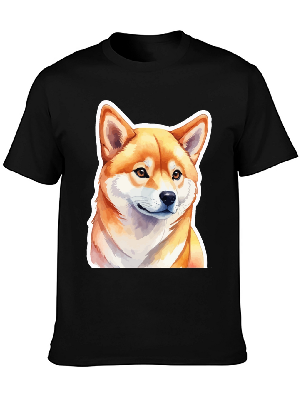 Shiba Inu Dog Graphic Tee - Soft Cotton Blend