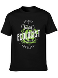 Genuine & Trusted Ecologist Premium Quality Black T-Shirt