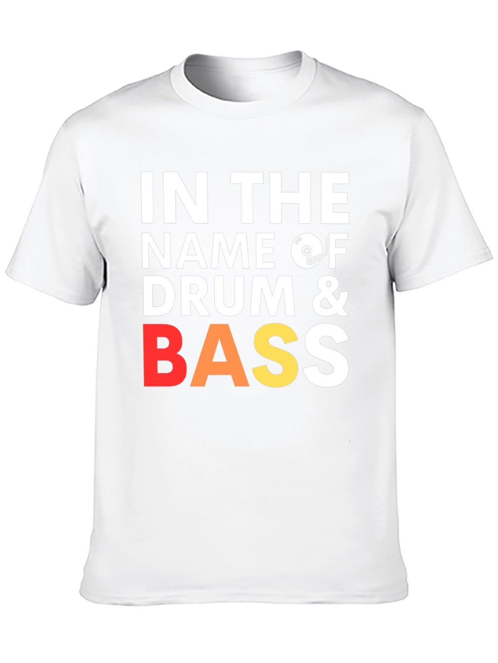 Drum & Bass Graphic T-Shirt - Music Lover Tee