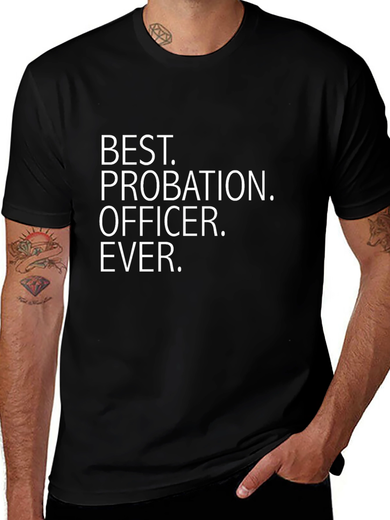 Best Probation Officer Ever Graphic Tee