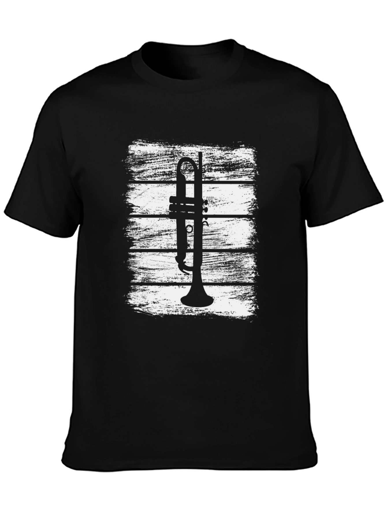 Trumpet Graphic Tee - Music Lovers T-Shirt
