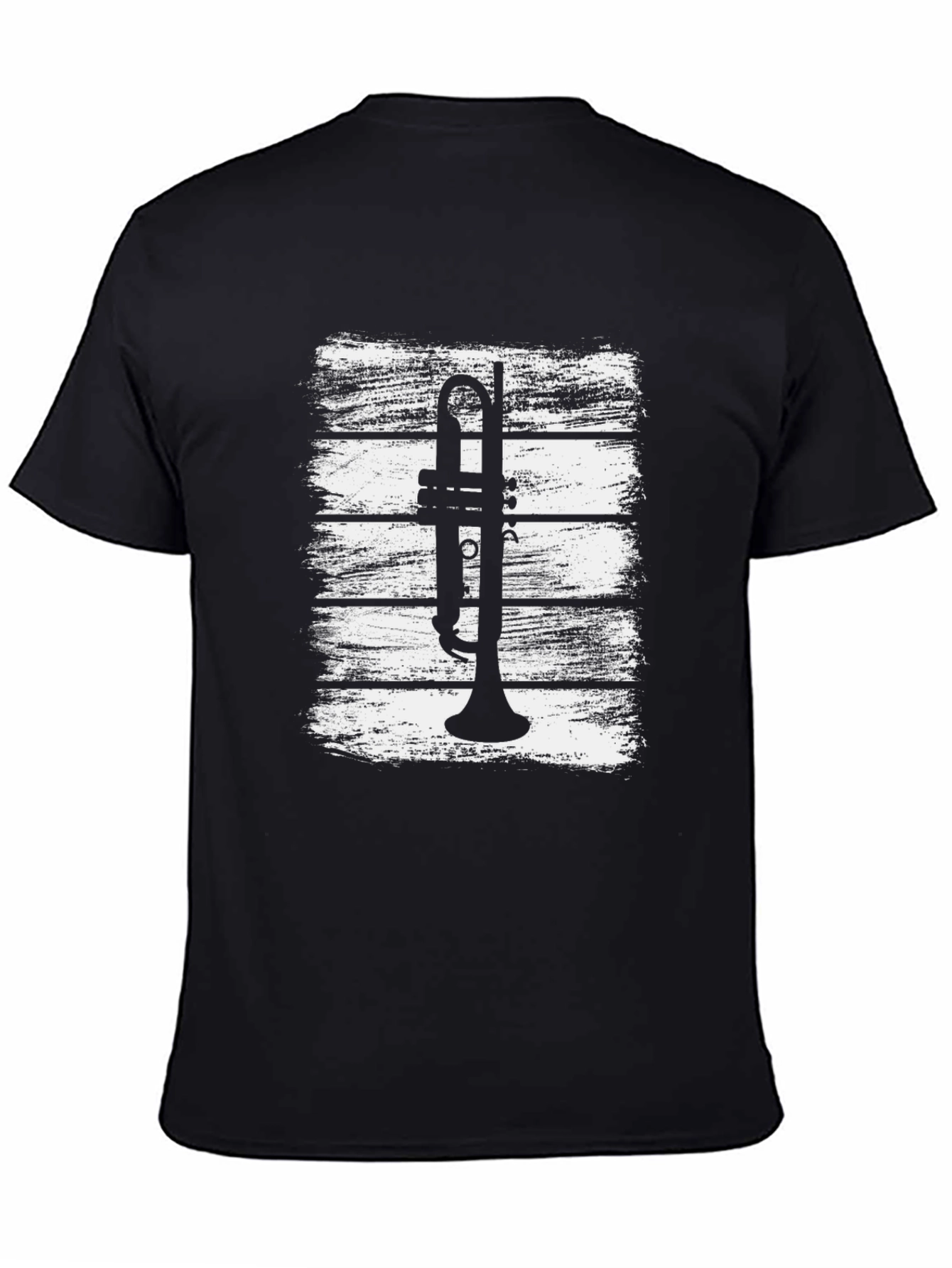 Trumpet Graphic Tee - Music Lovers T-Shirt