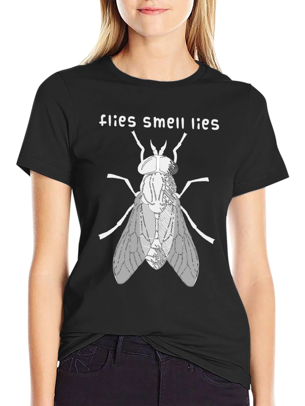 Flies Smell Lies Graphic Tee