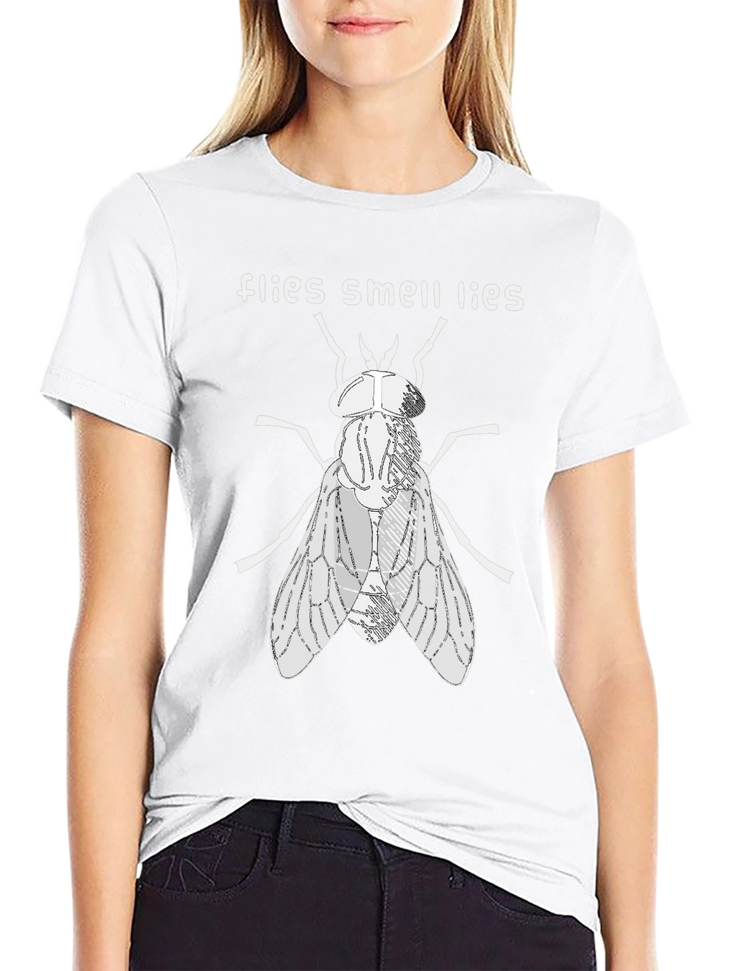 Flies Smell Lies Graphic Tee