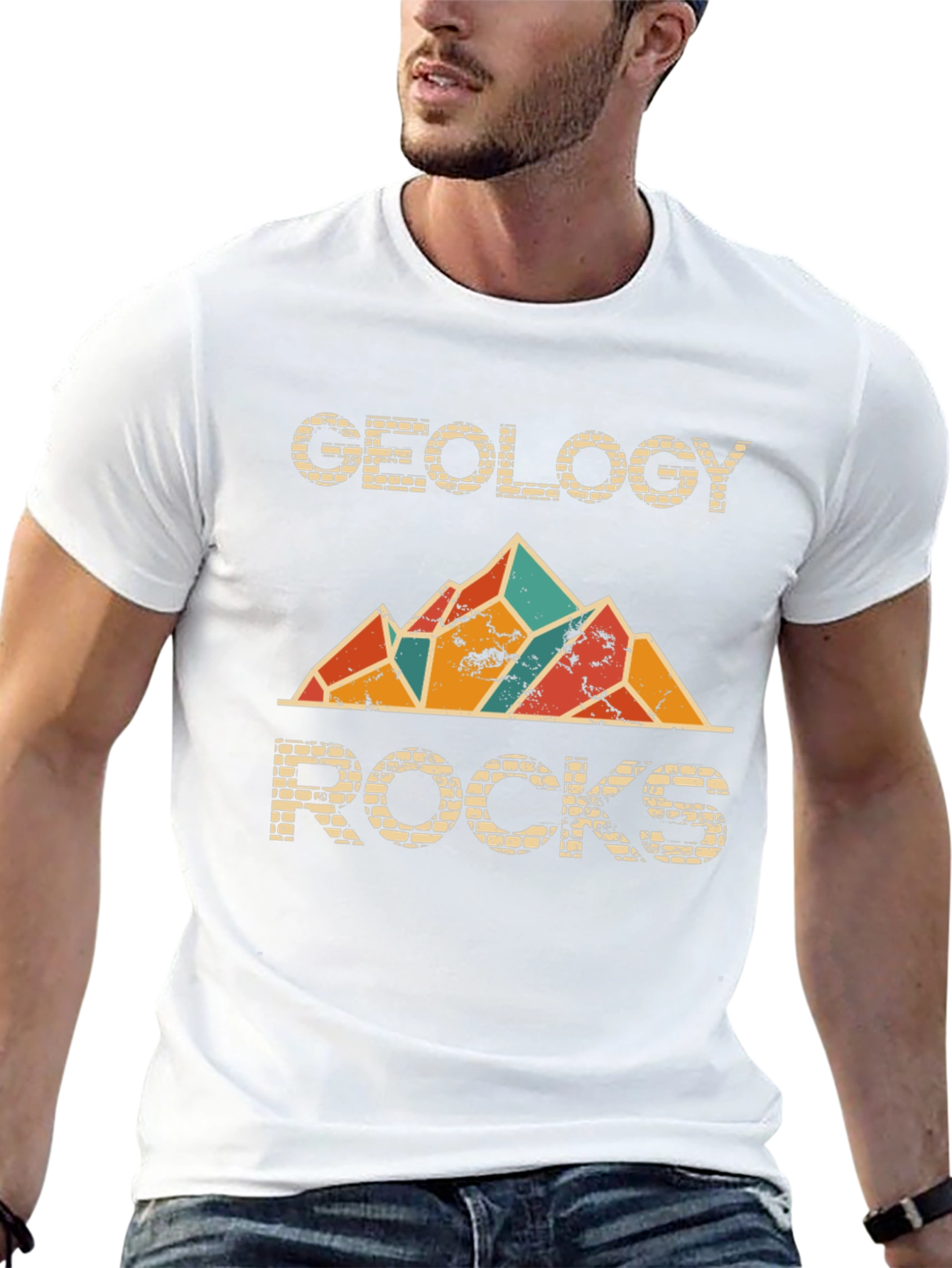 Geology Rocks Graphic Tee - Mens Black T-Shirt