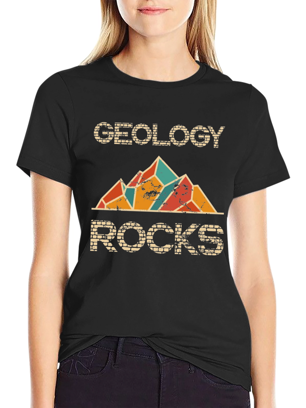 Geology Rocks Graphic Tee - Mens Black T-Shirt