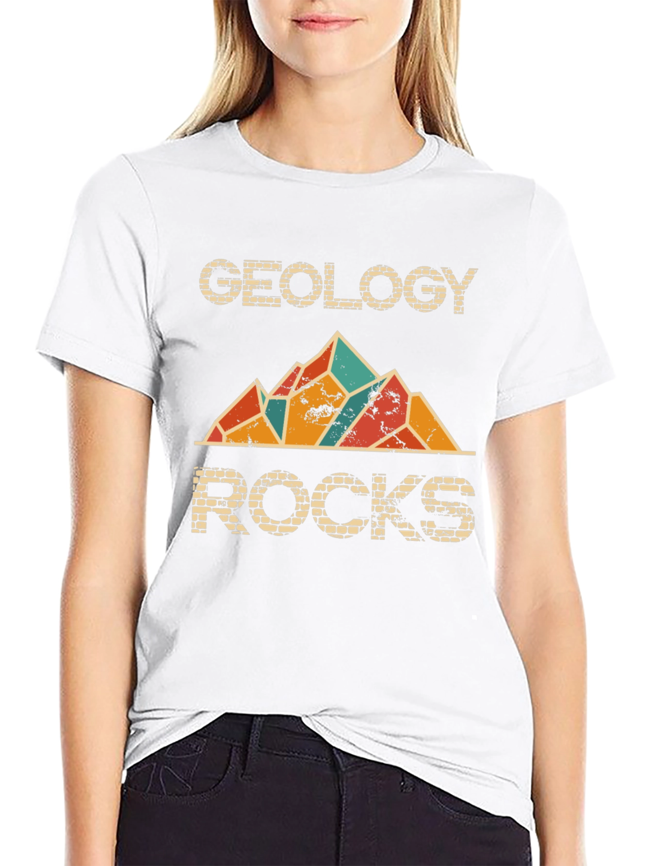 Geology Rocks Graphic Tee - Mens Black T-Shirt