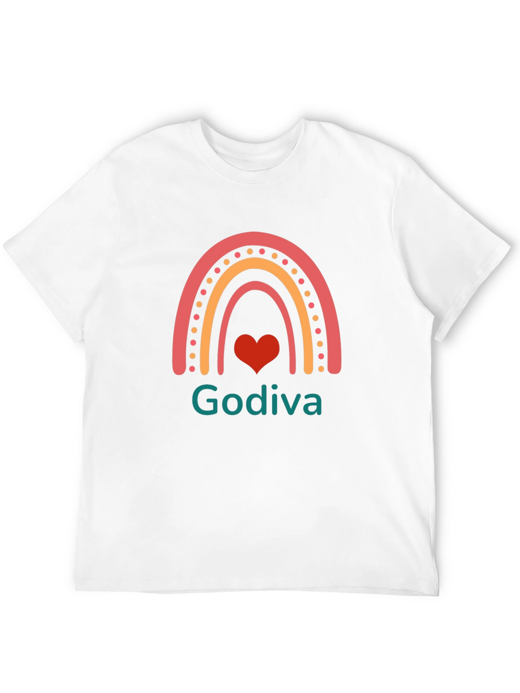 Godiva Rainbow Graphic Tee - Black
