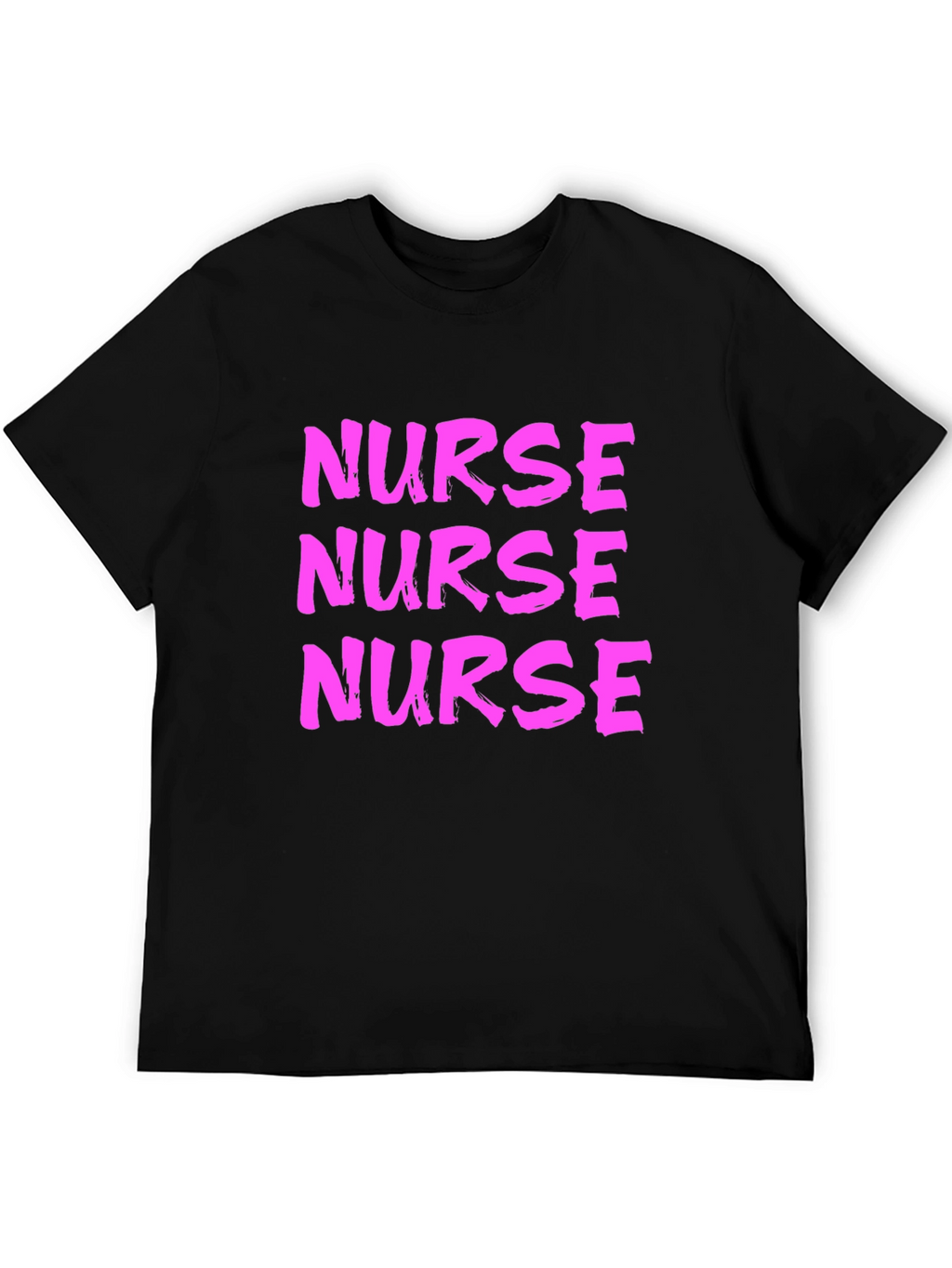 Nurse T-Shirt - Bold Pink Graphic Tee