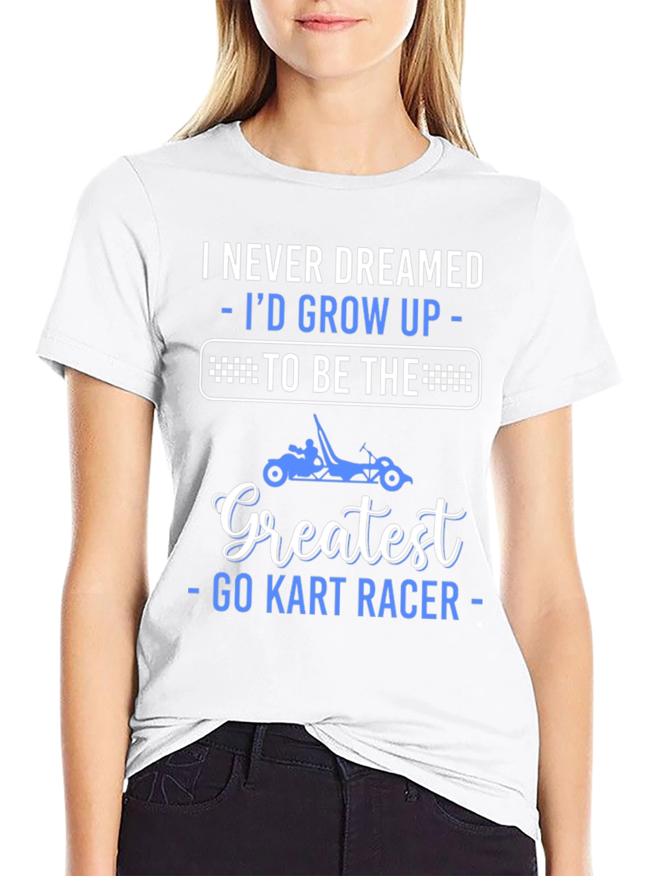 Greatest Go Kart Racer T-Shirt - Funny Racing Tee