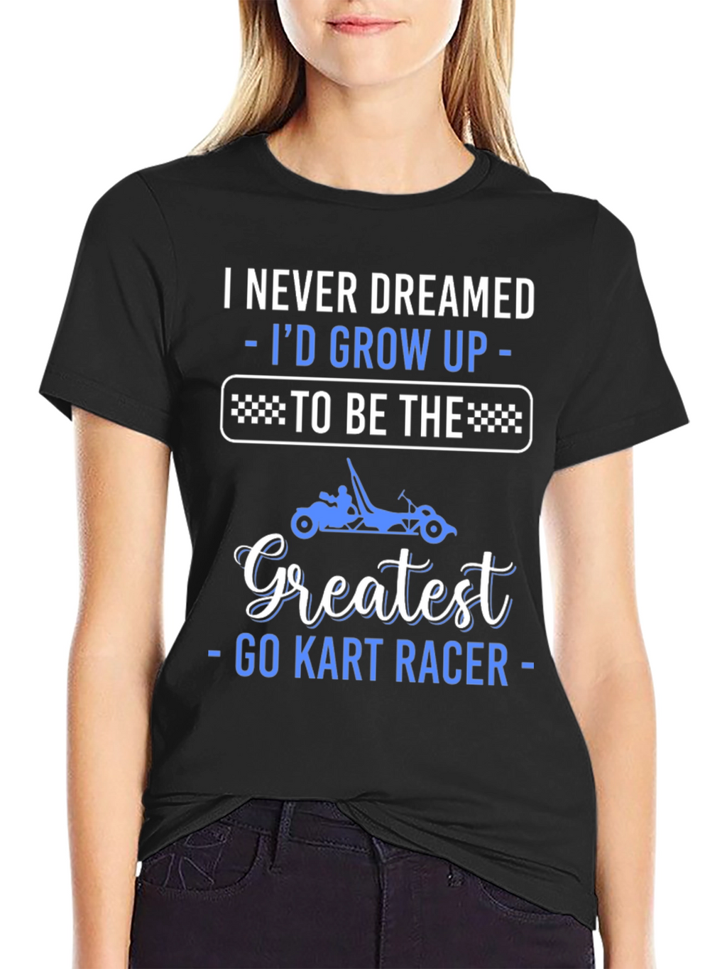 Greatest Go Kart Racer T-Shirt - Funny Racing Tee